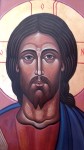 Mirosław Grzelak, Jesus, 2017, icon, tempera, wood, detail