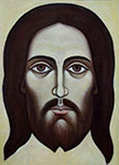 Mirosław Grzelak, <em>Christ</em>, 2005, oil, canvas, 54 x 40 cm