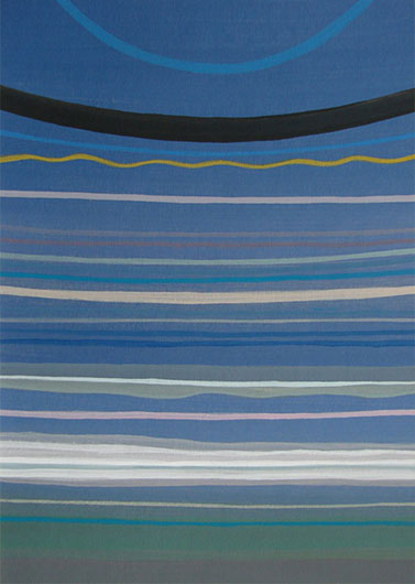 Mirosław Grzelak, Z dziennika podróży - 25, 2013, akryl, tektura, 27 x 20 cm