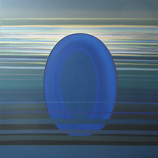 Hidden I, 2013, acrylic, canvas, 100 x100 cm