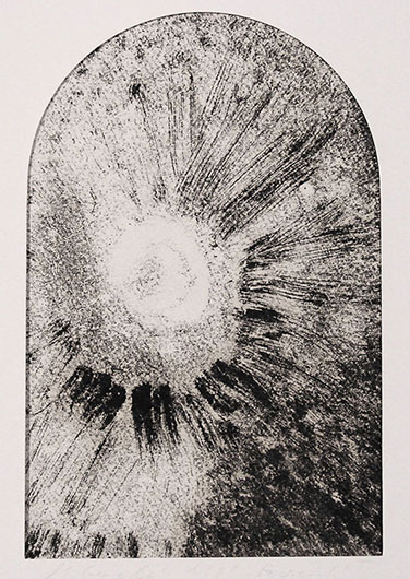 Mirosław Grzelak, Beginning I, 1993, print, paper, 30 x 20 cm