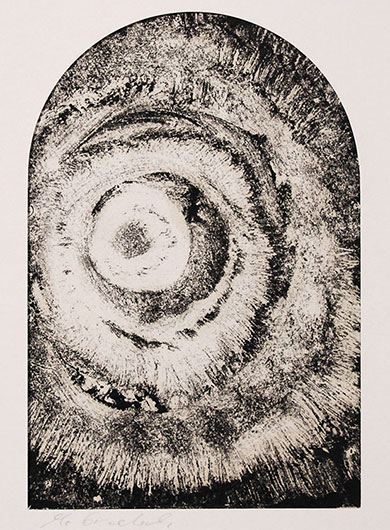 Mirosław Grzelak, Beginning II, 1993, print, paper, 30 x 20 cm